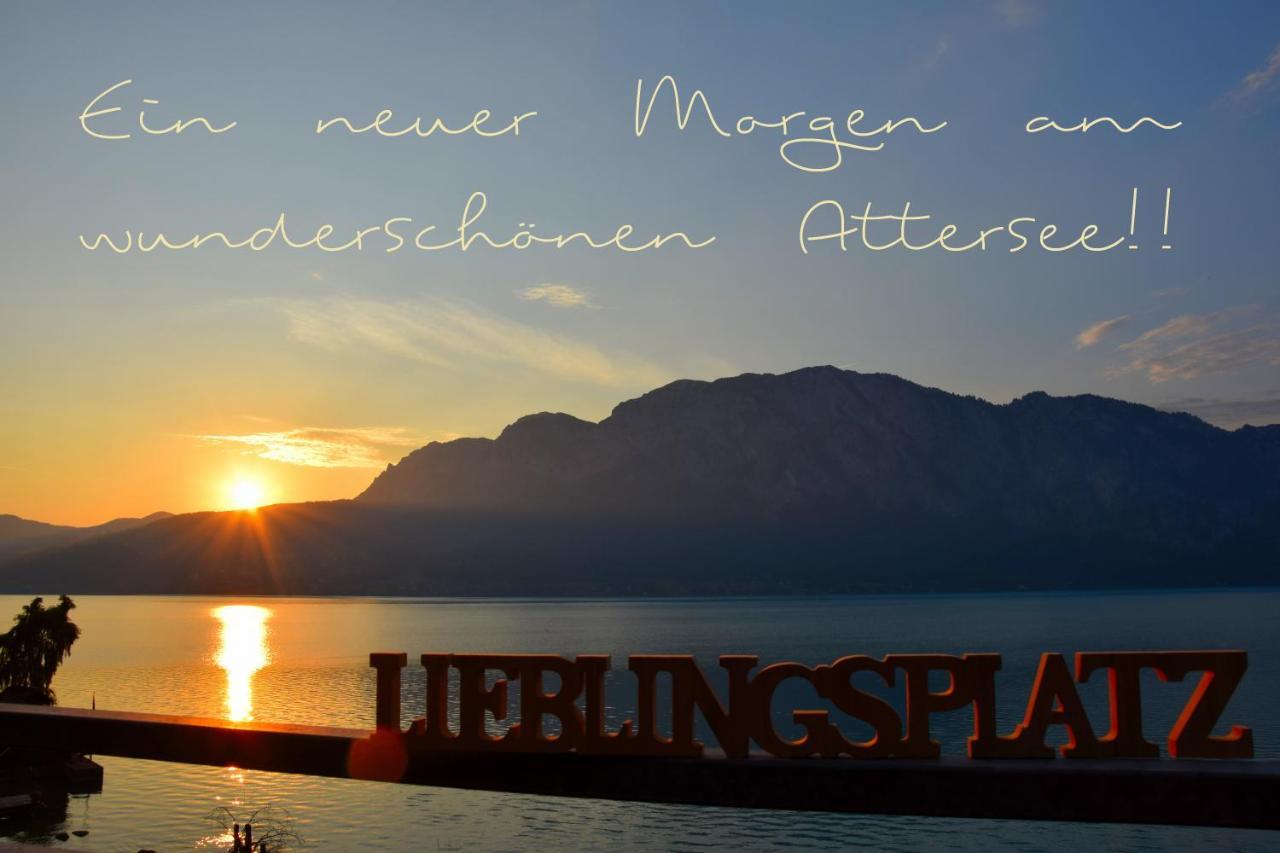 Apartment Loindl Unterach am Attersee Exteriör bild